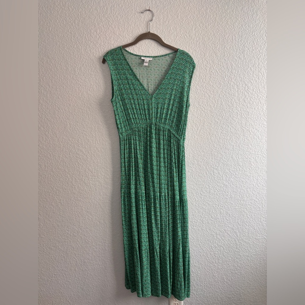 Sincerely Jules Green Patterned Maxi Dress
